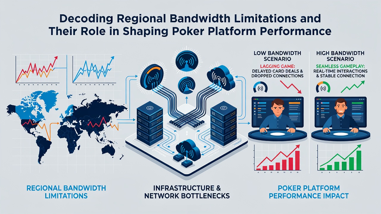 Network latency graph comparing poker session stability between urban and rural connections in emerging markets