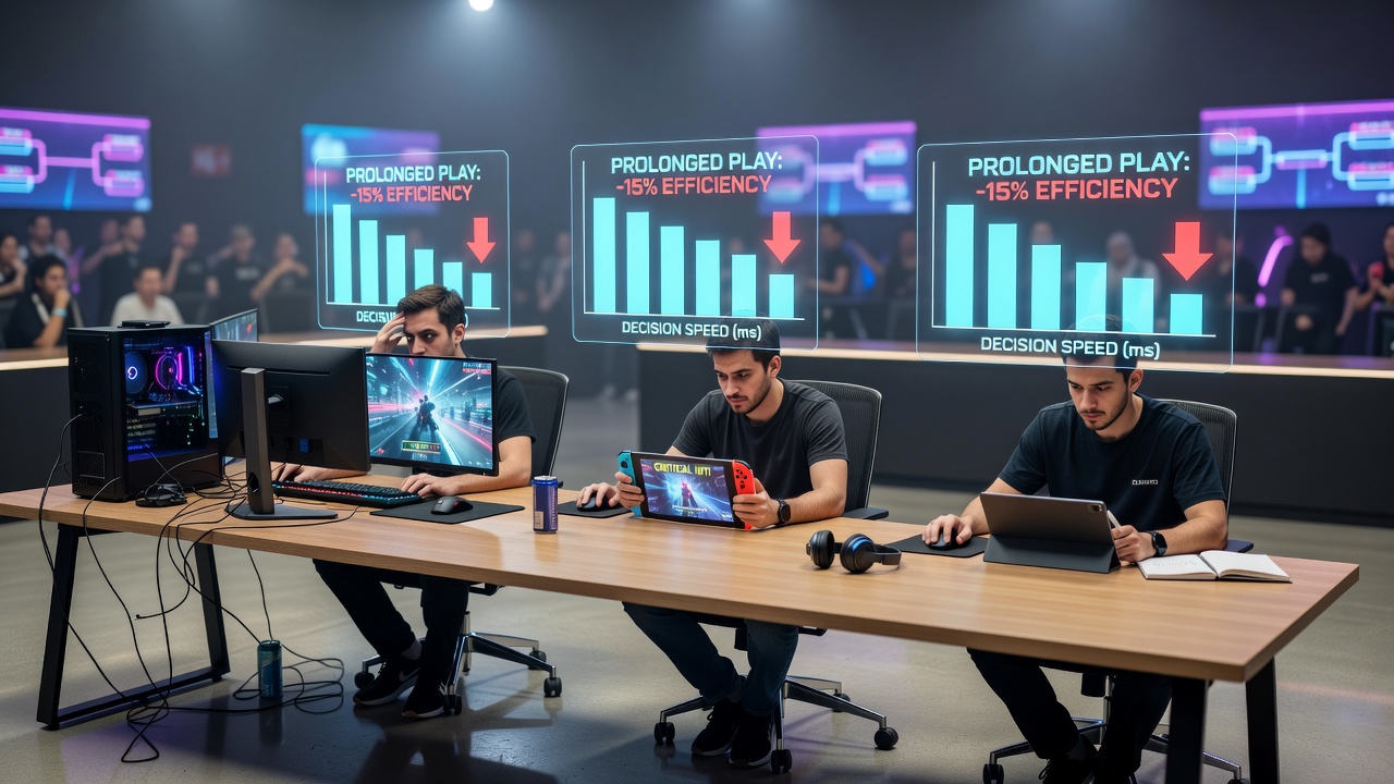 Players competing in online poker tournaments across multiple devices including desktops, laptops, tablets and smartphones showing varied interface layouts